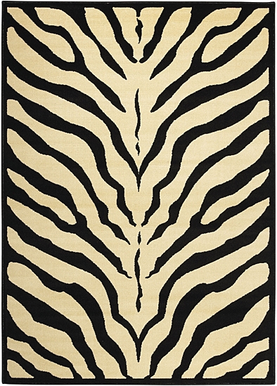 zebra rug overstock